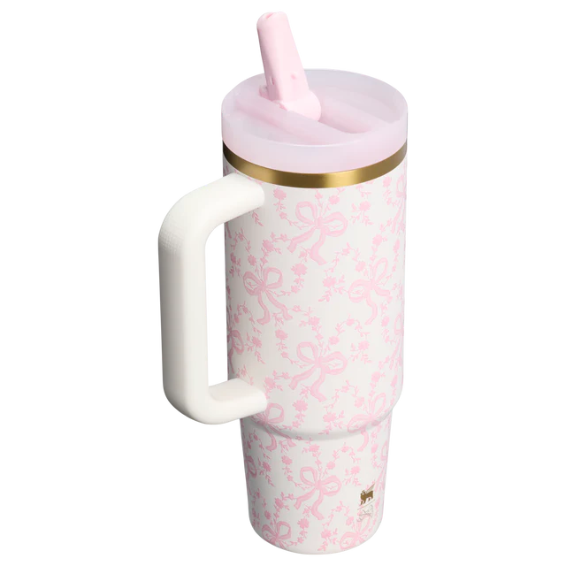 Stanley x LoveShackFancy Floral Quencher H2.0 Tumbler 40oz – Pink Lavender
