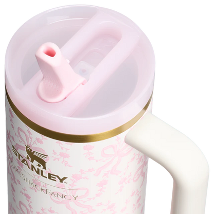 Stanley x LoveShackFancy Floral Quencher H2.0 Tumbler 40oz – Pink Lavender